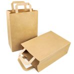bolsa de papel, bolsa de kraft, bolsa con asa